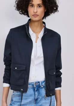 Jacke mit Tunnelzug und Zipper
