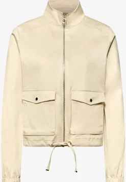 Jacke mit Tunnelzug und Zipper