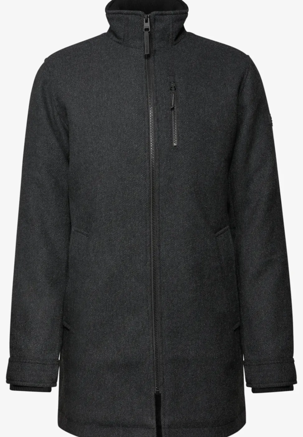 Jacke mit Wollanteil