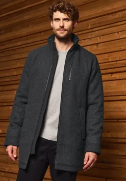 Jacke mit Wollanteil