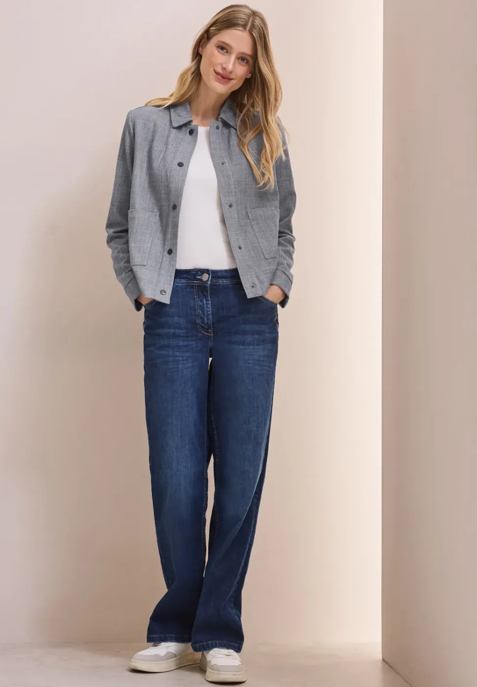 Jacquard Blouson