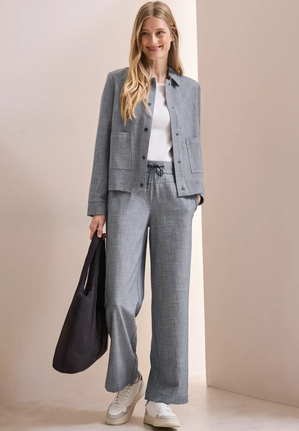 Jacquard Blouson