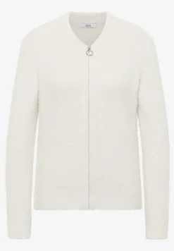 Jacquard Cardigan mit Zipper