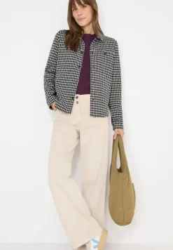 Jacquard Check Indoor Jacke