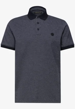 Jacquard Poloshirt mit Kurzarm