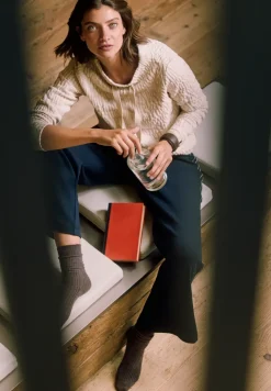 Jacquard Funnel Neck Shirt