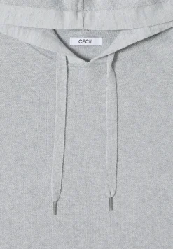Jacquard Hoodie mit Glitzer