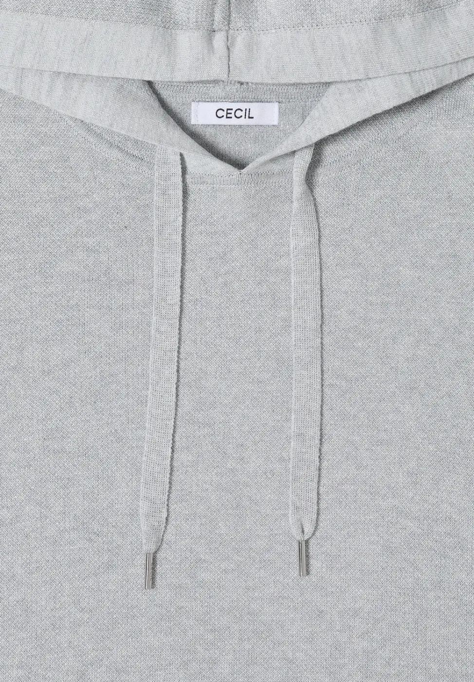 Jacquard Hoodie mit Glitzer
