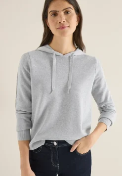Jacquard Hoodie mit Glitzer