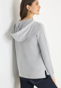 Jacquard Hoodie mit Glitzer