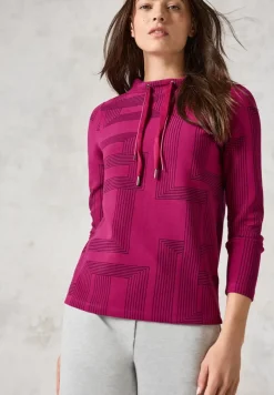 Jacquard Langarmshirt