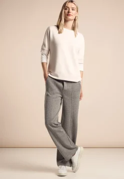 Jaquard Hose im Casual Fit