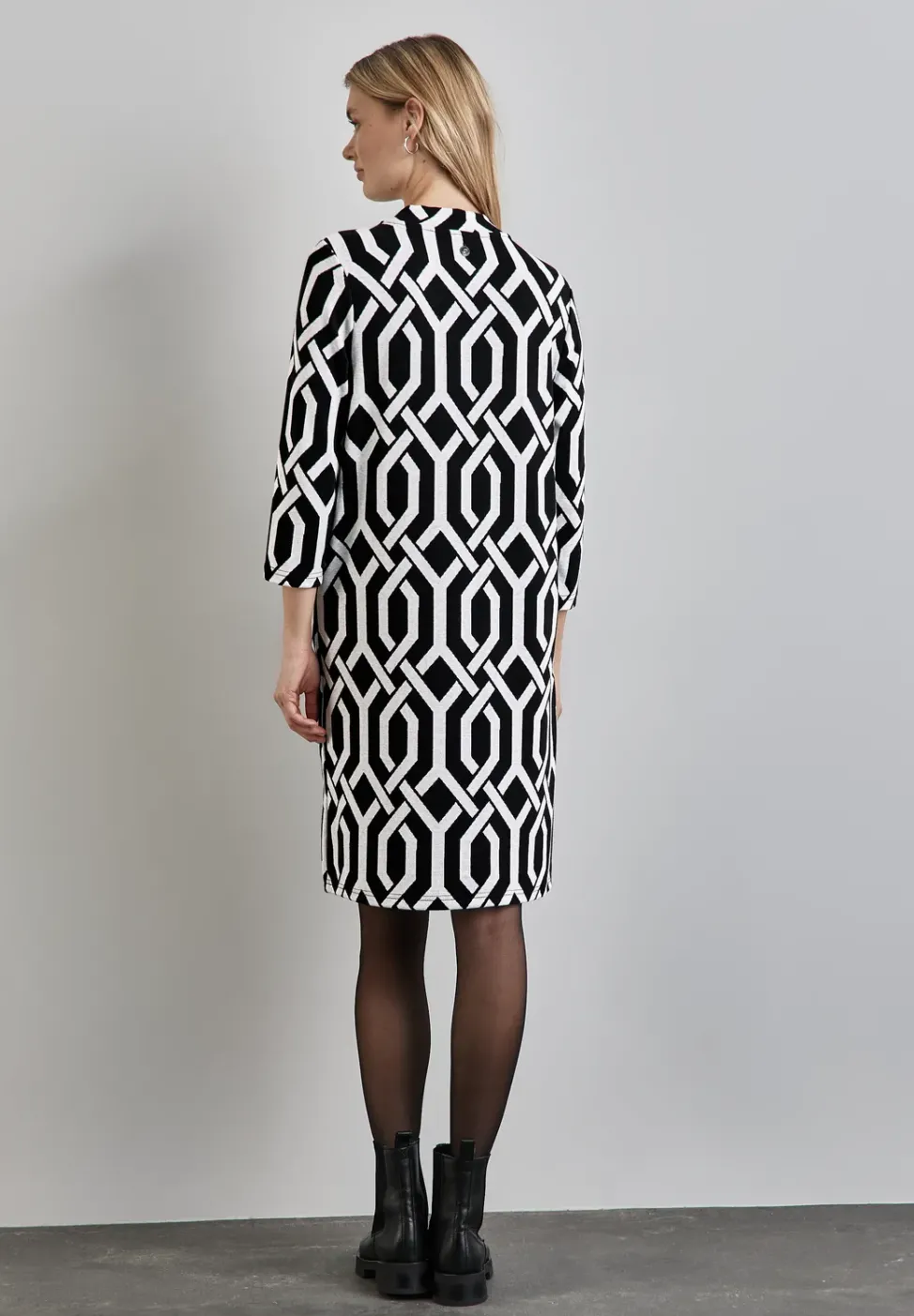Jaquard-Kleid