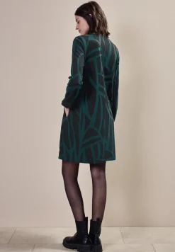 Jaquard-Kleid