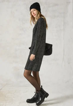Jaquard-Kleid