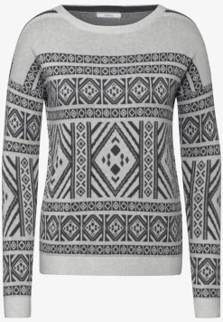 Jaquard-Pullover