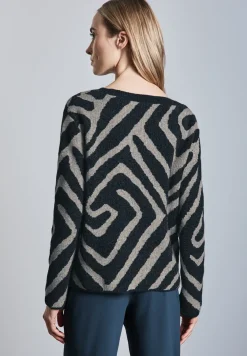 Jaquard-Pullover