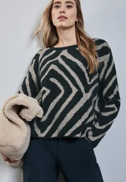 Jaquard-Pullover