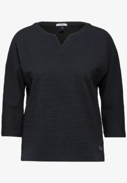 Jaquard-Struktur-Shirt
