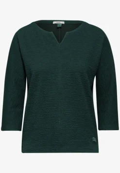 Jaquard-Struktur-Shirt
