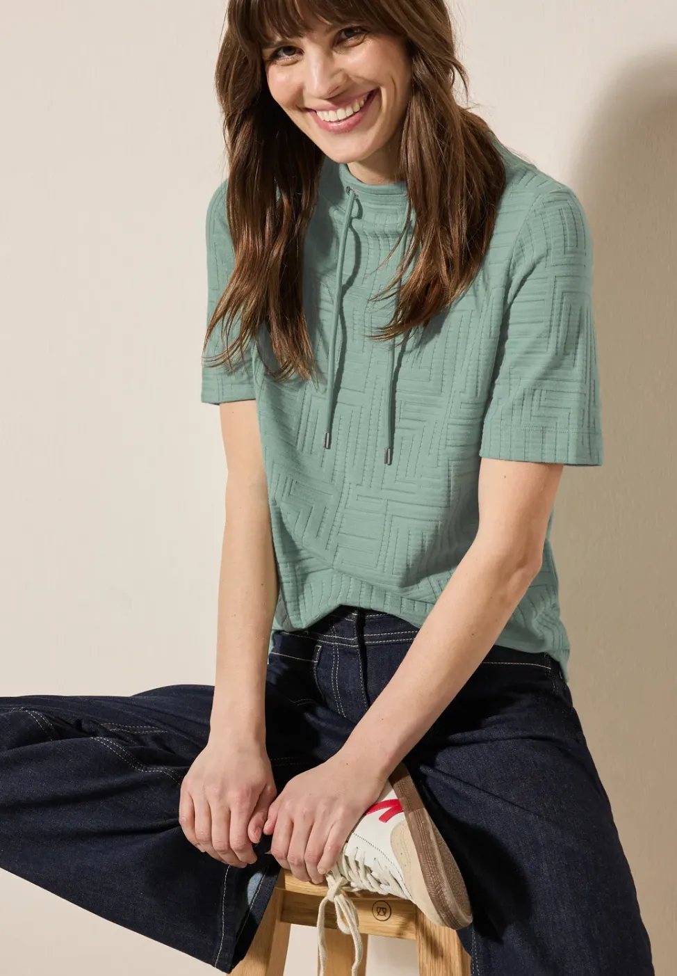 Jaquard T-Shirt