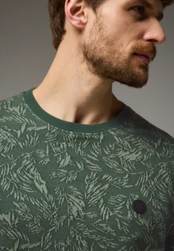 Jaquard-T-Shirt