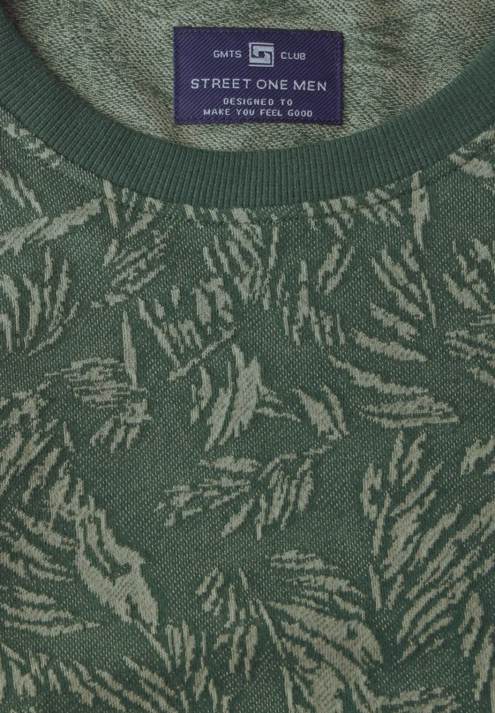 Jaquard-T-Shirt