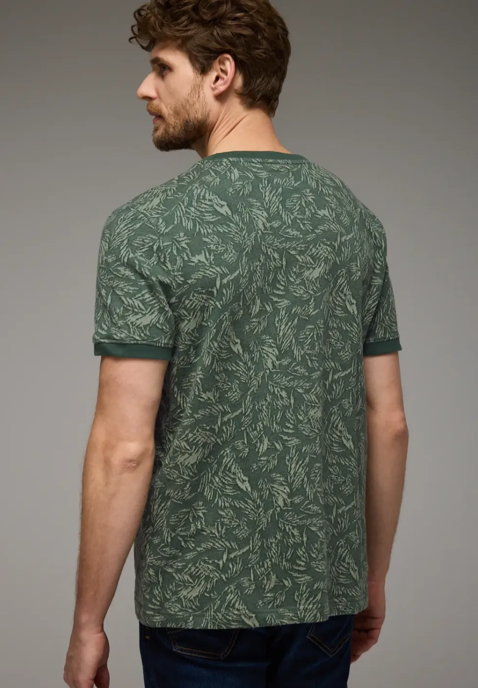 Jaquard-T-Shirt