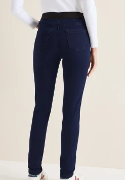 Jeans mit Elastikbund