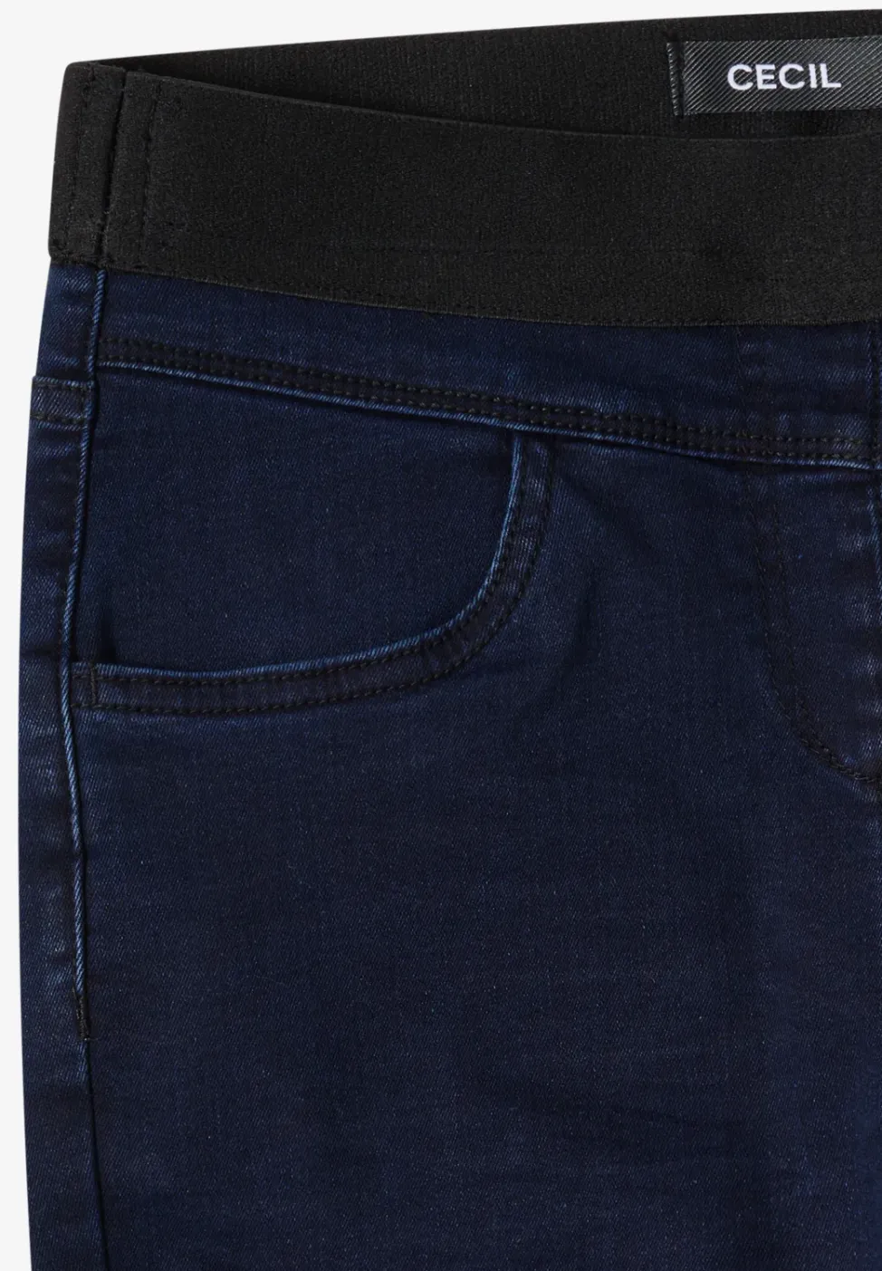 Jeans mit Elastikbund
