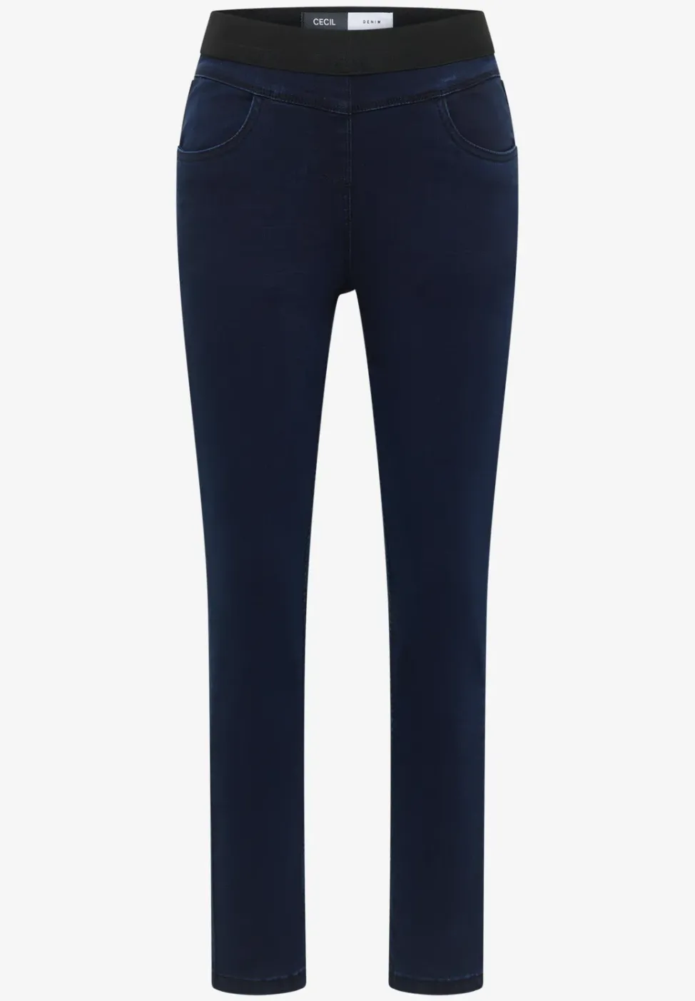 Jeans mit Elastikbund