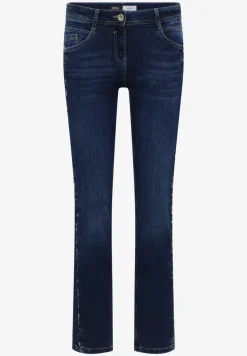 Jeans mit Gallonstreifen