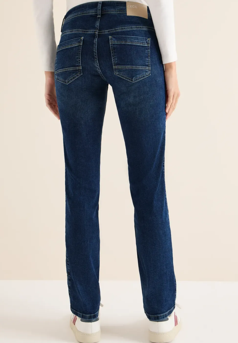 Jeans mit Gallonstreifen