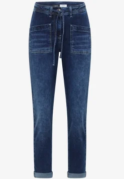 Jeans mit Patch Pockets