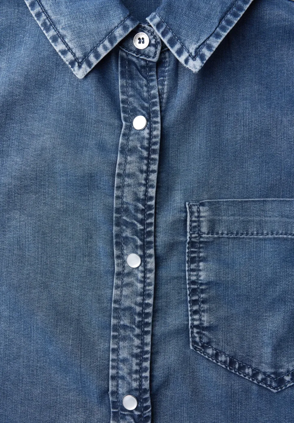 Jeansbluse