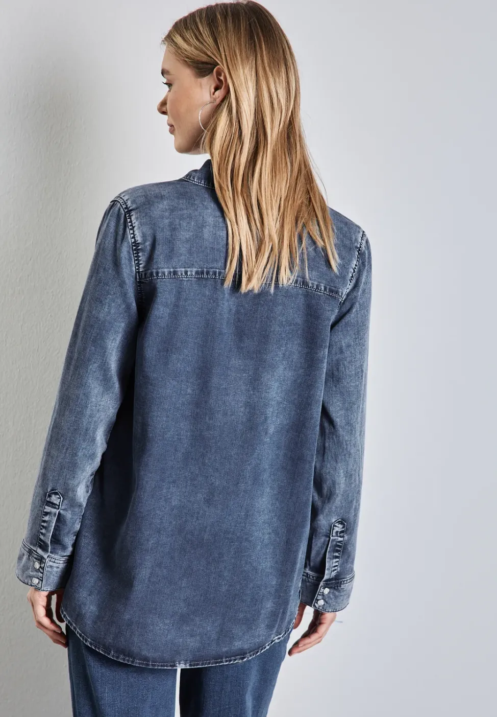 Jeanshemd mit Brusttaschen
