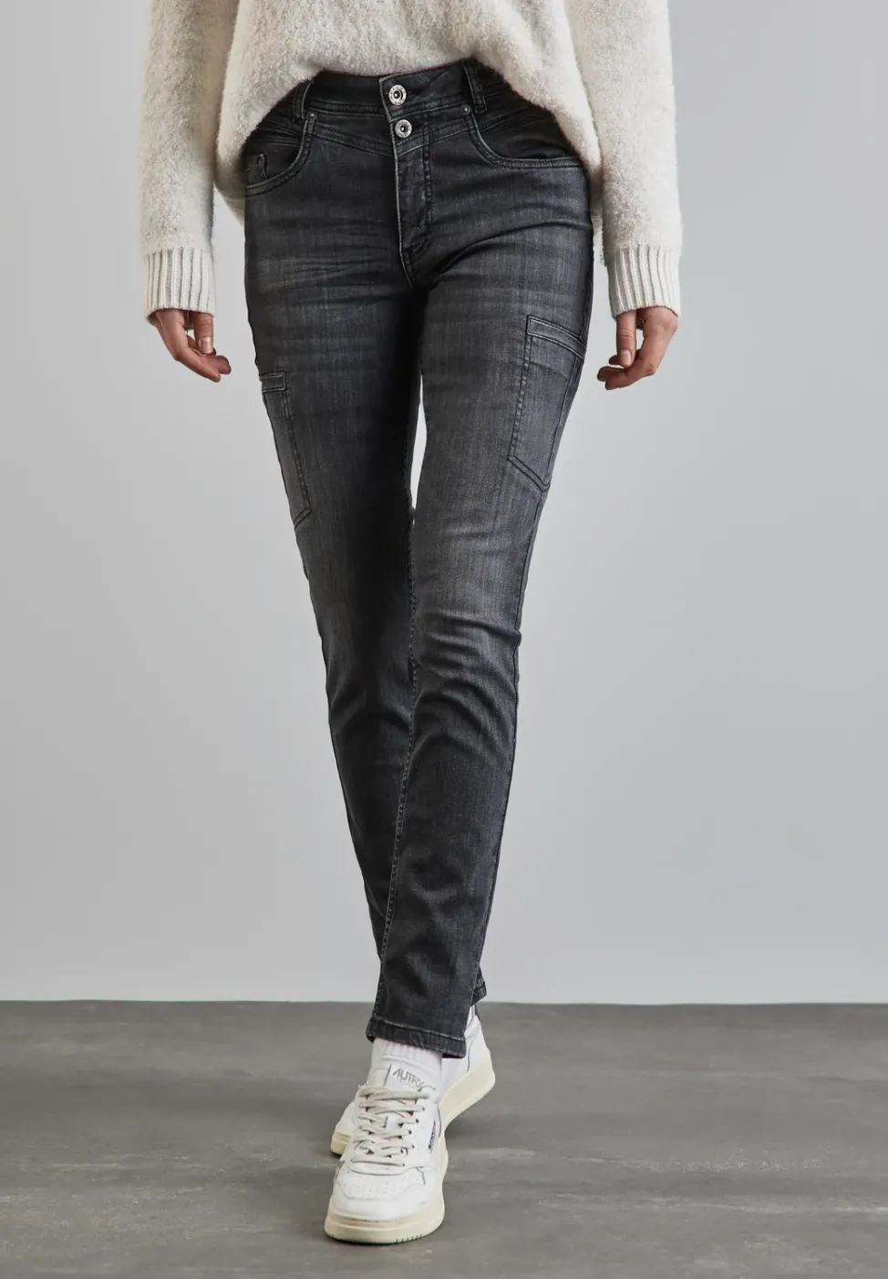 Jeans im Cargo-Look