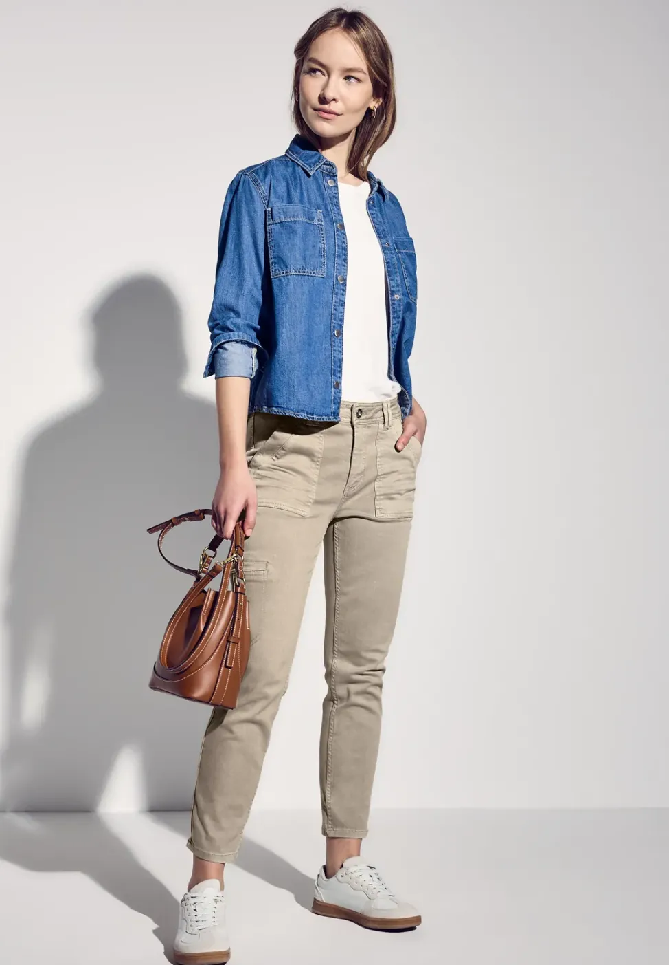 Jeans im Cargo-Look