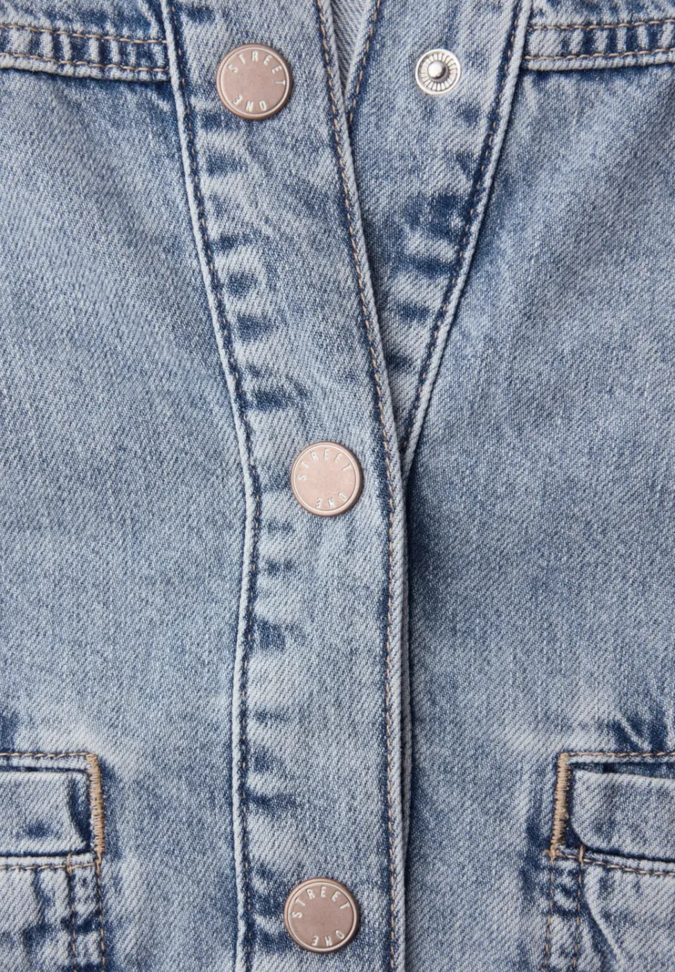 Jeansjacke in heller Waschung
