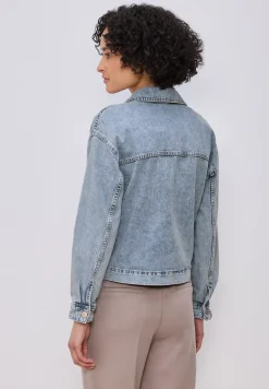 Jeansjacke in heller Waschung