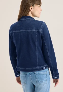 Jeansjacke mit Brusttaschen und Knöpfen