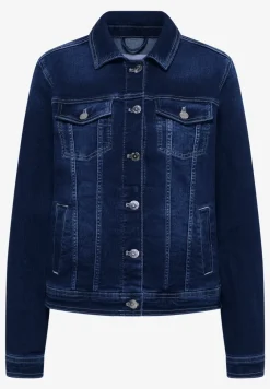 Jeansjacke mit Brusttaschen und Knöpfen