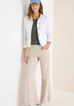 Jeansjacke mit Brusttaschen und Knöpfen