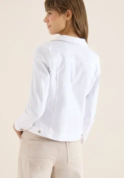 Jeansjacke mit Brusttaschen und Knöpfen