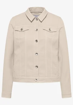Jeansjacke mit Brusttaschen und Knöpfen
