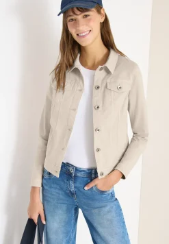 Jeansjacke mit Brusttaschen und Knöpfen