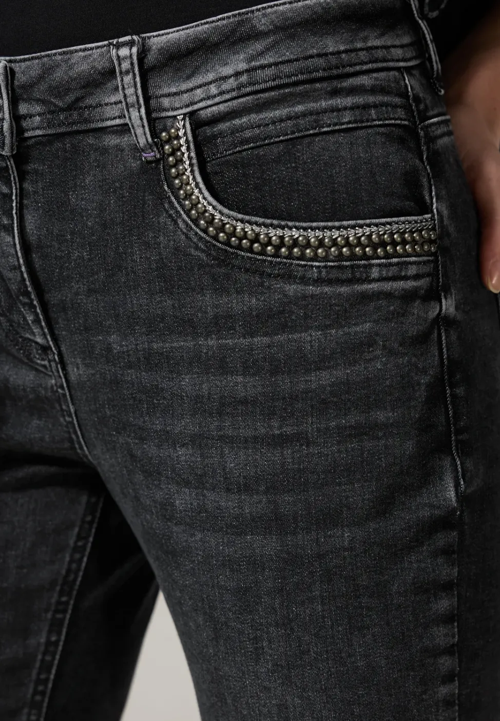 Jeans mit Details