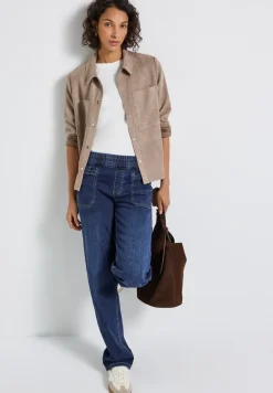 Jeans mit Elastikbund