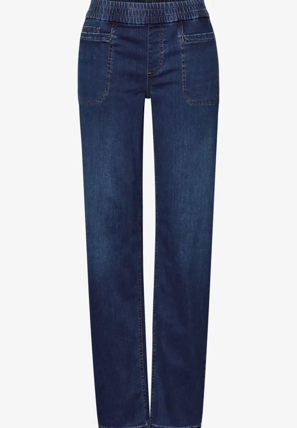 Jeans mit Elastikbund