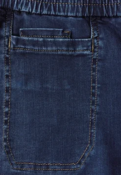 Jeans mit Elastikbund